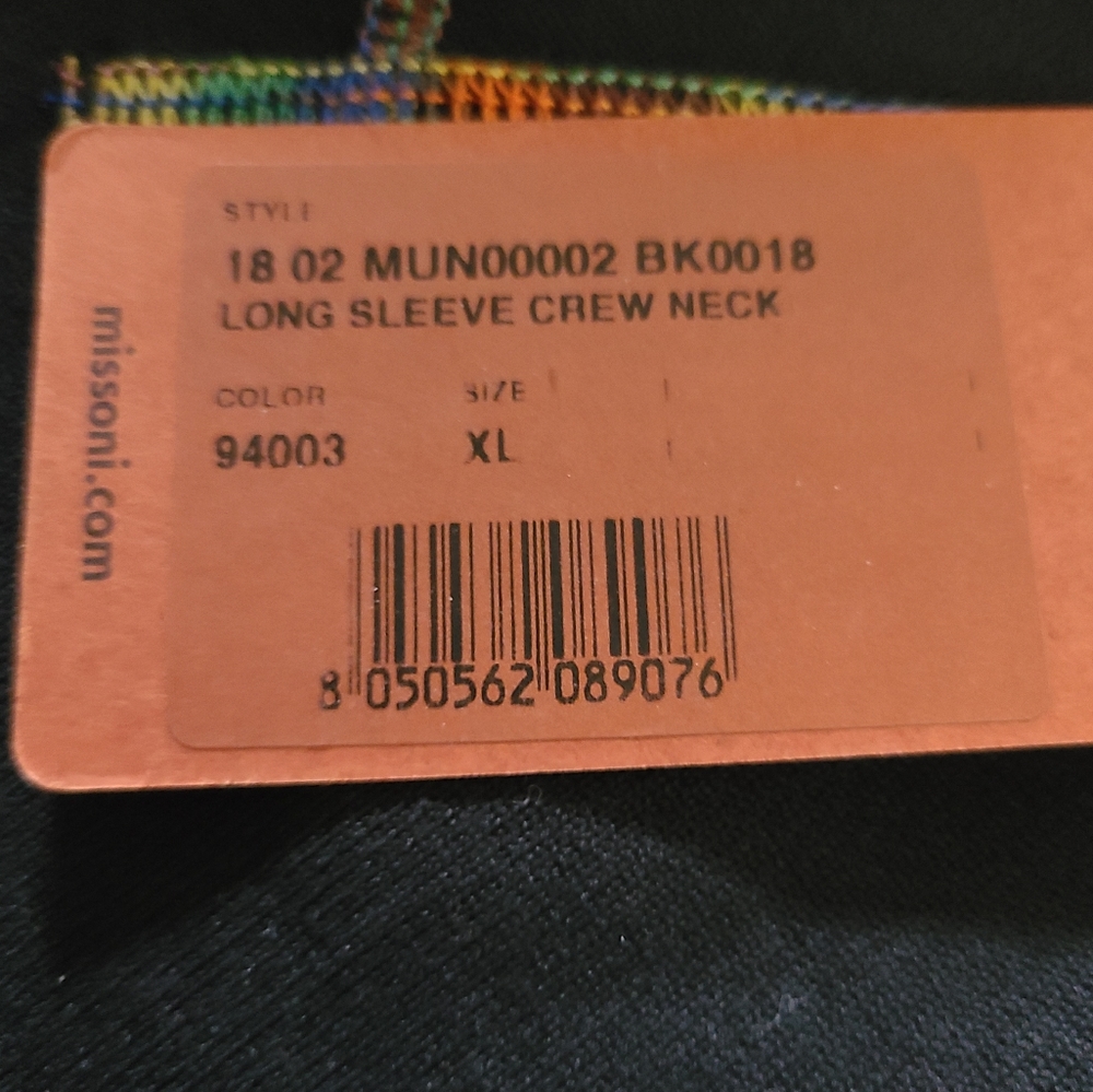 Missoni LS Sweater NWT - Picture 4 of 5